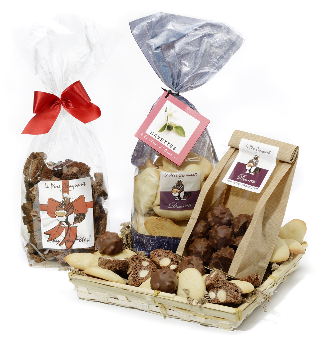 Coffret Père Noël et Cabosse en chocolat sans sucre ajouté